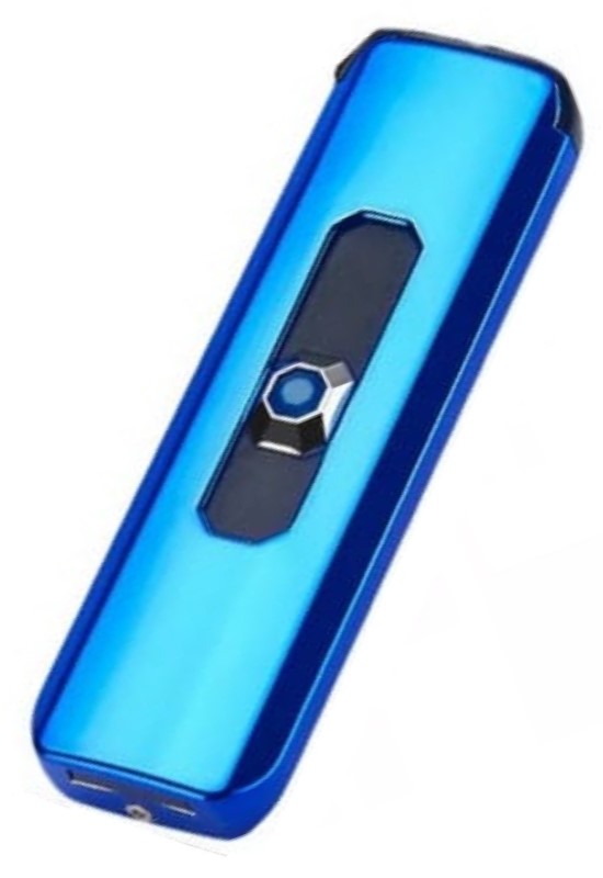 Judas K7 USB Şarjlı Alevsiz Çakmak - Mavi