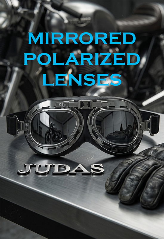 Judas L46 Polarize Motosiklet Kayak Doğa Sporları Unisex Güneş Gözlüğü